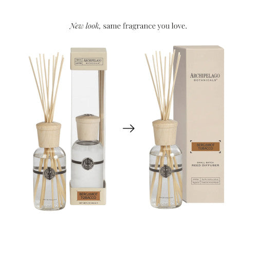 Bergamot Tobacco Reed Diffuser 7.85 oz
