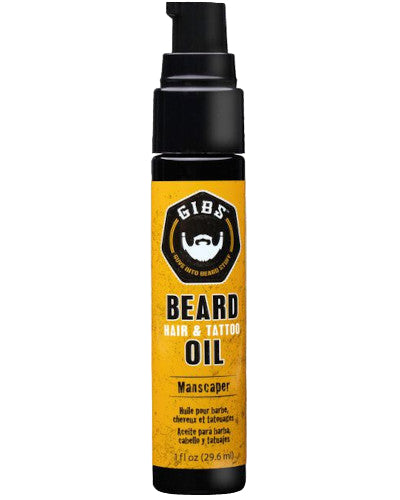 ManScraper Beard, Hair & Tattoo Oil 1 oz