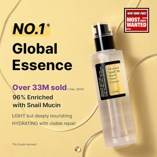 Advanced Snail 96 Mucin Power Essence 3.38 oz