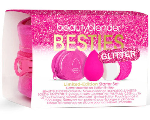 Besties Glitter Blend & Cleanse 4-Piece Starter Set