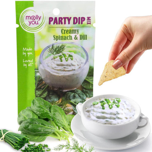 Creamy Spinach & Dill Party Dip Mix