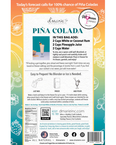 Piña Colada 10 oz