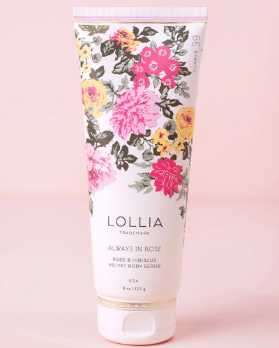 Always In Rose Velvet Body Scrub 8 oz