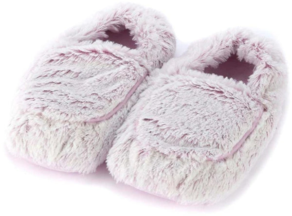 Marshmallow Lavender Warmies Slippers