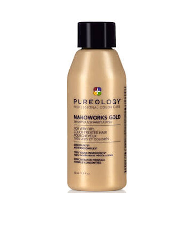 Nano Works Gold Shampoo Travel Size 1.7 oz