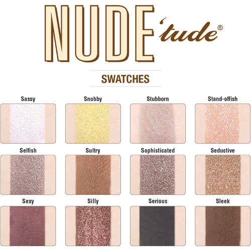 Nude 'tude Eyeshadow Palette 0.382 oz