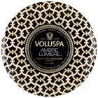 Ambre Lumiere 3 Wick TIn Candle 12 oz