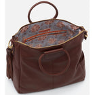 SHEILA Large Satchel- Mahogany