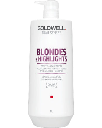 Dualsenses Blondes & Highlights Anti-Yellow Shampoo Liter 33.8 oz