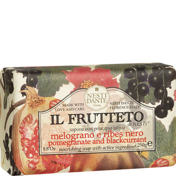 Il Frutteto Pomegranate and Blackcurrant Bar Soap 8.8 oz