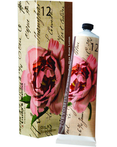 Bon Bon Shea Butter Lotion No. 12 Gin & Rosewater 2.3 oz