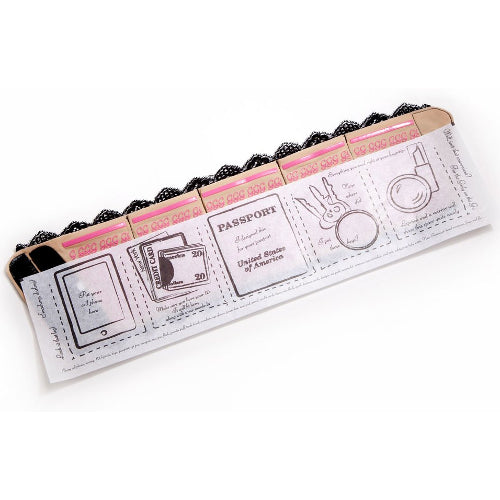 GirlyGoGarter Black Large