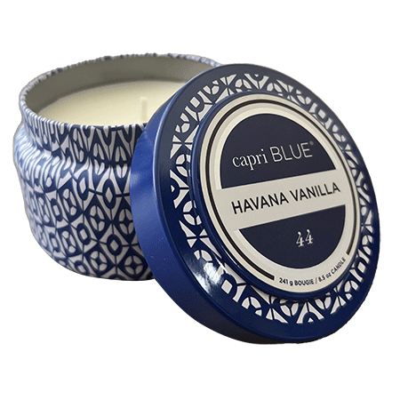 Capri Blue Havana Vanilla Travel Tin 8.5 oz