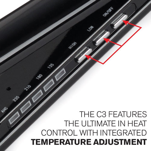 C3 Black Titanium Plate Iron