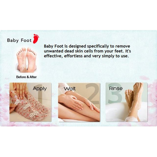 Baby Foot Original Exfoliant Foot Peel 2.4 oz