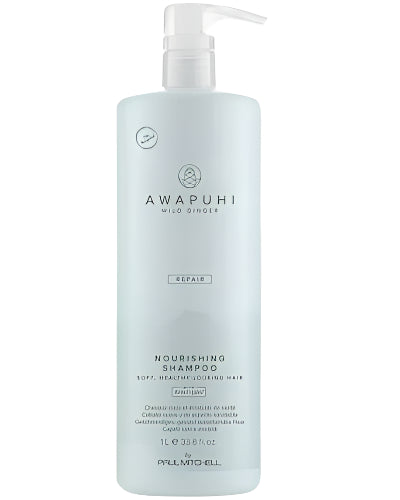 Awapuhi Wild Ginger Moisturizing Lather Shampoo 33.8 oz