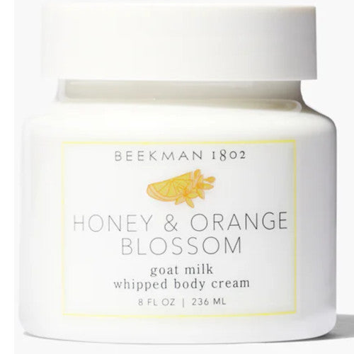 Honey & Orange Blossom Whipped Body Cream 8 oz