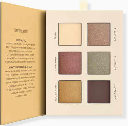 MINERALIST Talc-Free Eyeshadow Palette-Sunlit