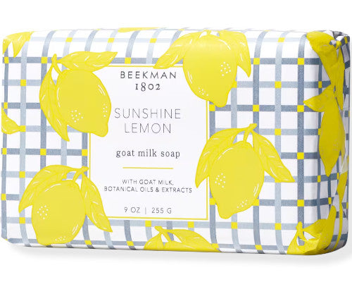 Sunshine Lemon Goat Milk Bar Soap