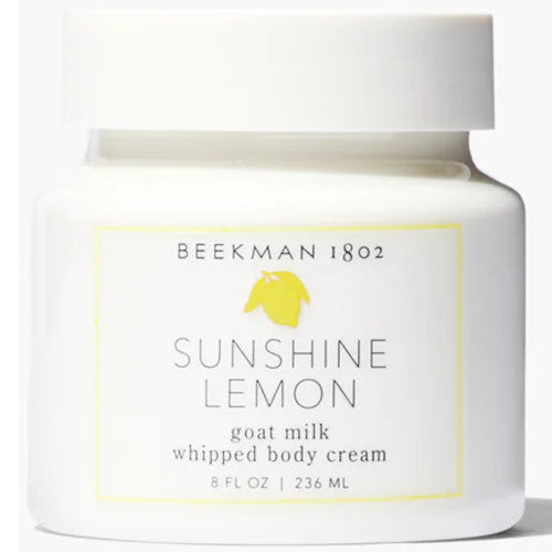 Sunshine Lemon Whipped Body Cream 8 oz