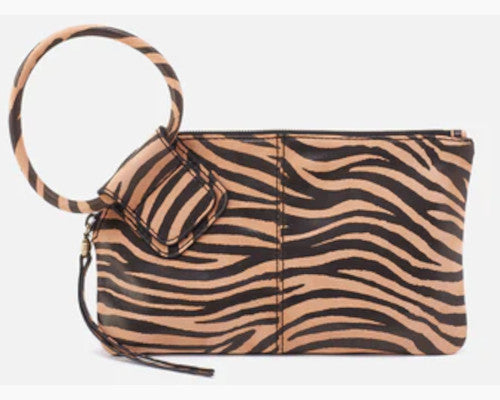 Sable Wristlet- Zebra