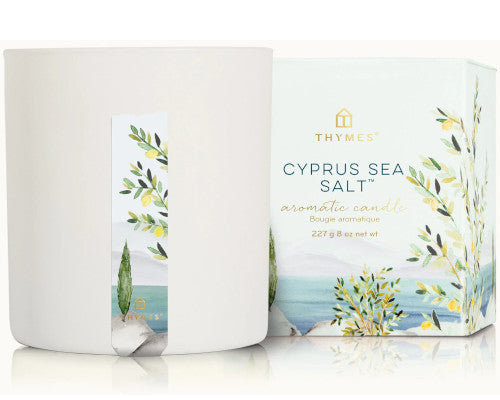 Cyprus Sea Salt Poured Candle 8 oz