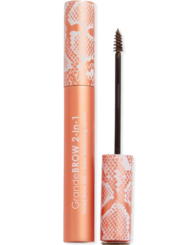 GrandeBROW 2-In-1 Tinted Brow Gel + Brow Enhancing Serum-Medium