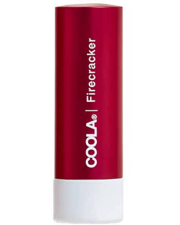 coola Liplux® Tinted Lip Balm Zinc Oxide Sunscreen- Firecracker