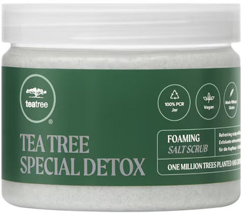 Tea Tree Special Detox Foaming Salt Scrub 6.5 oz