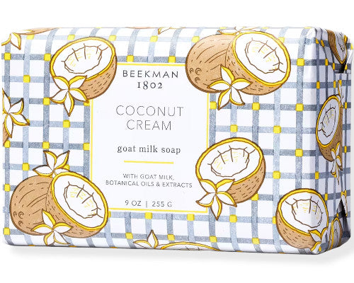 Coconut Cream Goat Milk Bar Soap