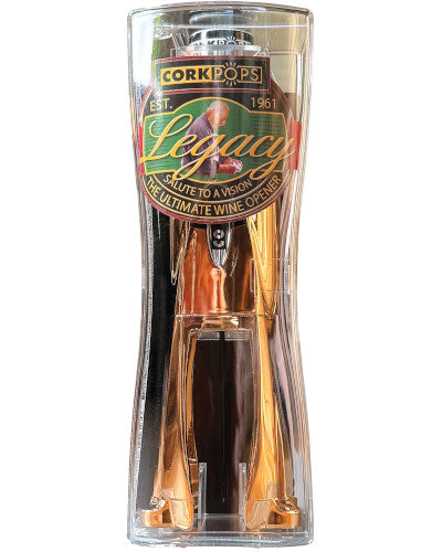 Cork Pops Legacy wine opener–Copper