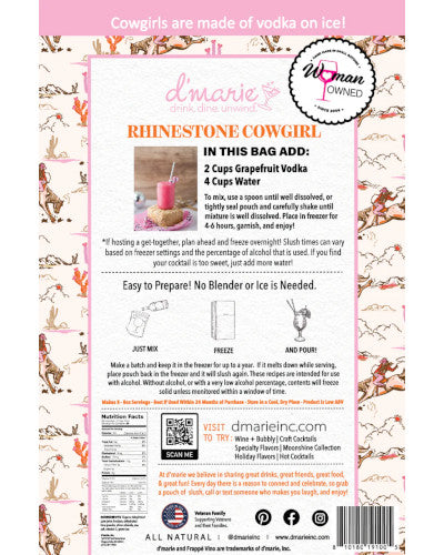 Rhinestone Cowgirl 10 oz