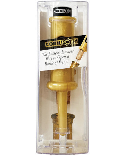 The Original Cork Pops wine opener–Gold