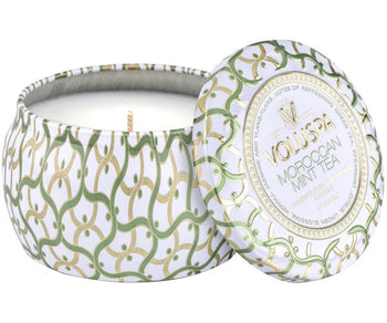 MOROCCAN MINT TEA MINI TIN CANDLE