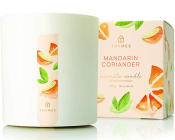 Mandarin Coriander Poured Candle 8 oz