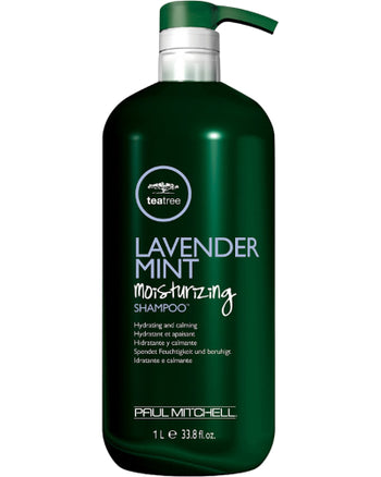Tea Tree Lavender Mint Moisturizing Shampoo Liter 33.8 oz