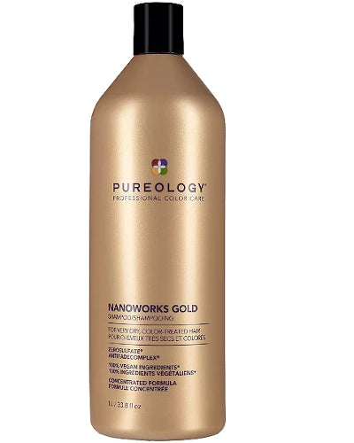 Nano Works Gold Shampoo Liter 33.8 oz