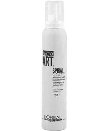 Tecni.Art Hollywood Waves Spiral Queen Mousse 6.8 oz