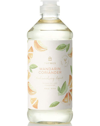 Mandarin Coriander Dishwashing Liquid 16 oz