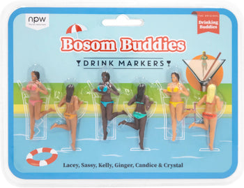 Bosom Buddies Drink Markers