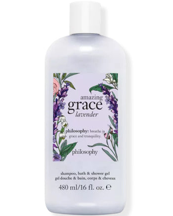 Amazing Grace Lavender Shower Gel 16 oz