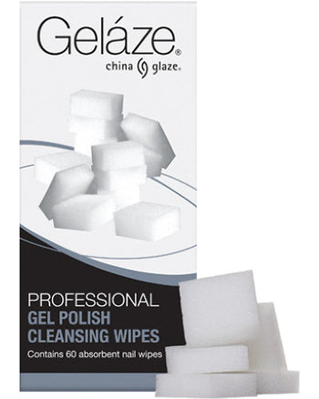 Gelaze Professional Gel Polish Cleansing Wipes 60 Ct