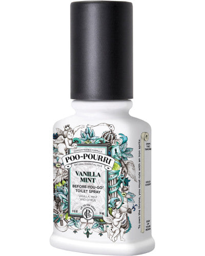Vanilla Mint Before-You-Go Toilet Spray 2 oz