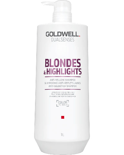 Giv rettigheder Revision stå på række Dualsenses Blondes & Highlights Anti-Yellow Shampoo Liter 33.8 oz – TOTAL  BEAUTY EXPERIENCE