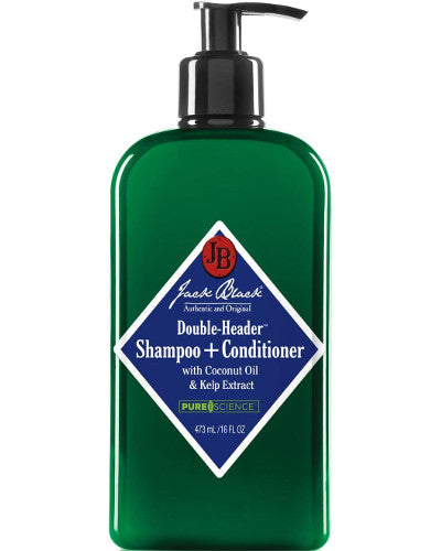 Double-Header Shampoo + Conditioner 16 oz