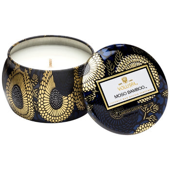 Moso Bamboo Petite Decorative Candle 4 oz