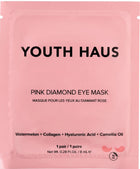 Youth Haus Pink Diamond Eye Mask 5ct