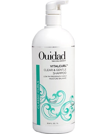 VitalCurl Clear & Gentle Shampoo Liter 33.8 oz