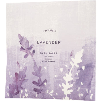 Lavender Bath Salts Envelope 2 oz