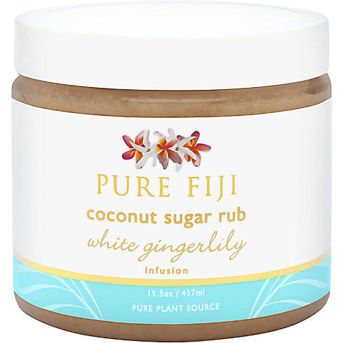 White Gingerlily Coconut Sugar Rub 15.5 oz